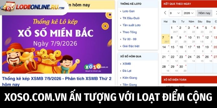 Điểm cộng khi tham gia cùng Xoso.com.vn